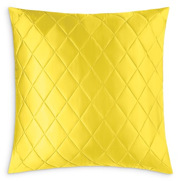 Matouk Nocturne Sateen Quilted Oversized Euro Sham