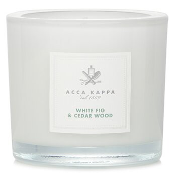 Acca Kappa 艾卡卡帕 香薰蠟燭 - White Fig & Cedarwood 180g/6.34oz-蠟燭