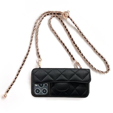 適用三星A42手機套A34小香風A32插卡套A30S斜跨鏈GalaxyA35零錢包A20E荔枝紋A25小眾A21S時尚A23保護套高級感