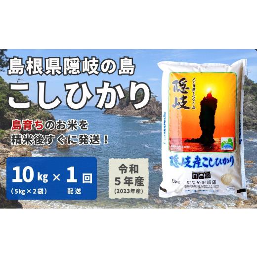 ふるさと納税 島根県 隠岐の島町 1701　隠岐産こしひかり10Kg（5Kｇ×2袋）