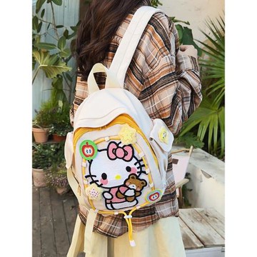 兒童外出小背包女孩迷你出游2025新款雙肩包可愛卡通女生小型書包