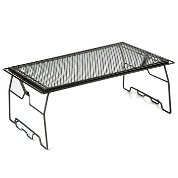 T-238-1T 菱形鋼網折疊桌 21-00043 野餐.露營.戶外.小桌子.摺疊桌.折疊桌.置物桌