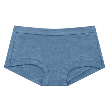 親膚舒棉中腰小褲-海軍藍