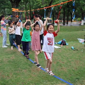 幼兒園戶外兒童活動攀爬玩具懸吊秋千感統訓練器材健身運動平衡繩