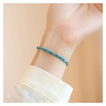 【HERA 赫拉】賽木里湖天然藍磷灰石極細手鍊 H114121203