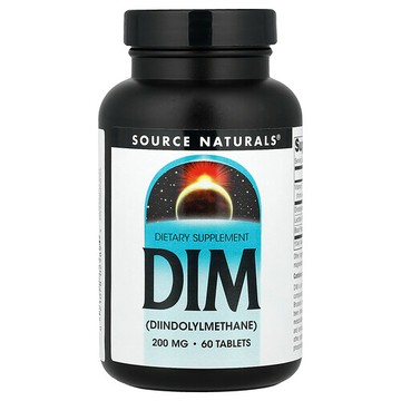 Source Naturals, DIM，200 毫克，60 片