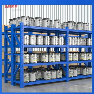 倉庫倉儲貨架展示架家用多功能快遞貨架置物架多層重型貨物鐵架子X6