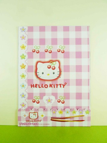 【震撼精品百貨】Hello Kitty 凱蒂貓 書套 櫻桃【共1款】 震撼日式精品百貨