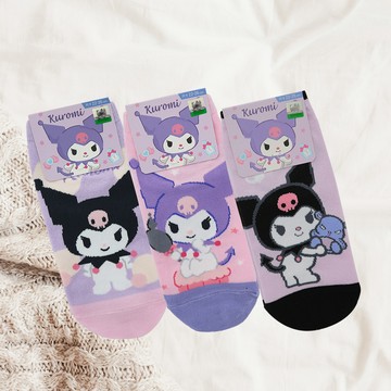 酷洛米直版襪-22~26cm-2雙入