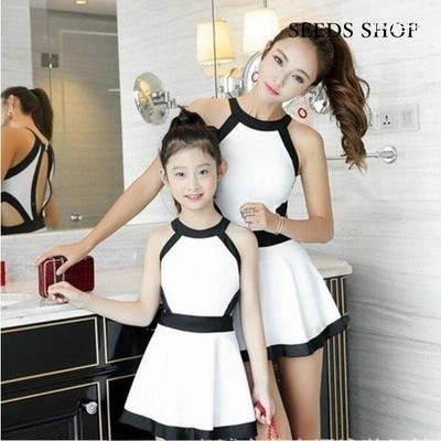 親子服 水着 ワンピース 人気 オールインワン 肩出し 女の子 子供服 ベビー水着 夏 キッズ水着 スイミング ジュニア 可愛い リゾート ビーチ ママ 大人 通販 Lineポイント最大get Lineショッピング