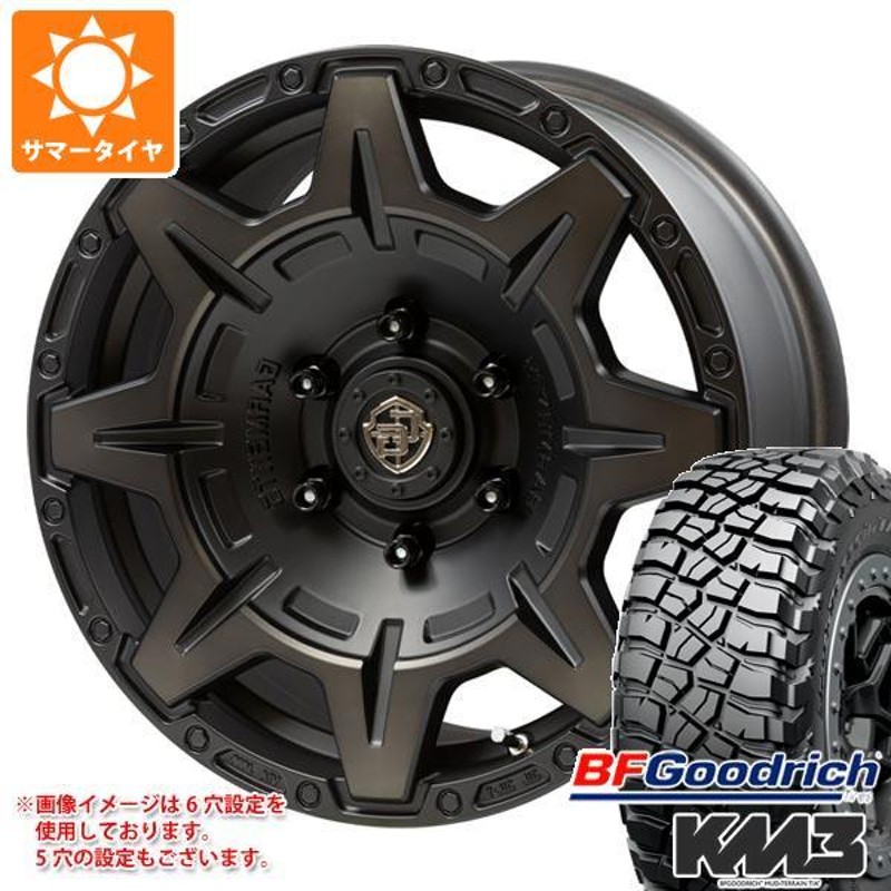 RAV4 50系用 サマータイヤ BFグッドリッチ マッドテレーンT/A KM3 LT265/65R17 120/117Q クロスオーバーガーメンツ  スタイルM 7.0-17 | LINEブランドカタログ