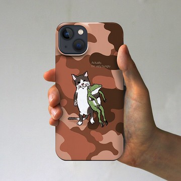 iPhone Case Nakayoshi Actuary 迷彩棕