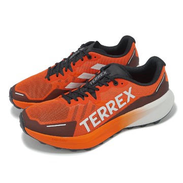 越野跑鞋 Terrex Agravic 3 男鞋 橘 黑 戶外 抓地 運動鞋 IG8841