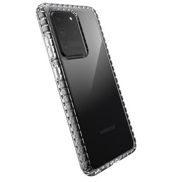 Presidio Perfect-Clear Impact Geometry Samsung Galaxy S20 Ultra 透明防摔殼 (4米防摔) 透明抗菌