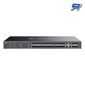 tp-link 昌運監視器 sg3428xf omada 24埠sfp l2+管理型交換器