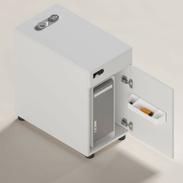 理想櫃 移動櫃 文件櫃 副櫃 活動櫃 資料櫃 免運 開發票 活動櫃文件櫃桌下三抽櫃移動儲物櫃帶鎖辦公室指紋櫃職員抽屜櫃