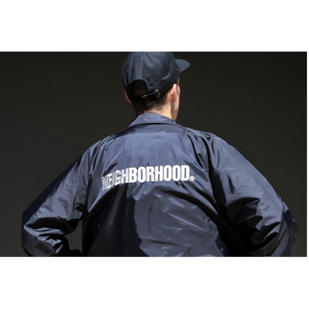 20AW Neighborhood Brooks Jacket Black 黑色教練外套風衣夾克nbhd推薦