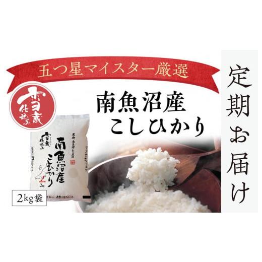 ふるさと納税 新潟県 南魚沼市 契約栽培　雪蔵貯蔵米　南魚沼産こしひかり（8kg×全12回）