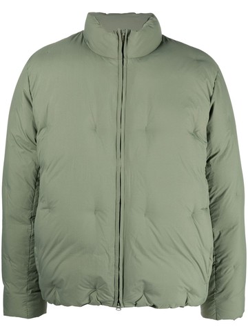 Post Archive Faction - padded zipped-up jacket - men - Nylon/Polyester/Duck Down - L - Green