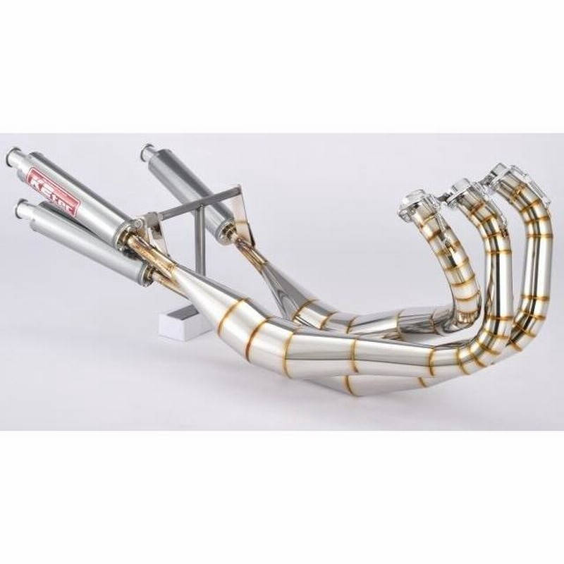 kh400.400ss マフラー　チャンバー K2TEC ケイツーテック STDステンレスクロスチャンバー TYPE-2