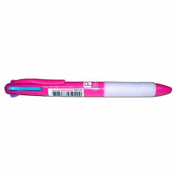 【文具通】Penrote 筆樂 NO.PA0125 4色原子筆粉紅桿 A1011651【APP滿額下單4%點數(單一帳號最高1500點)】5/31止