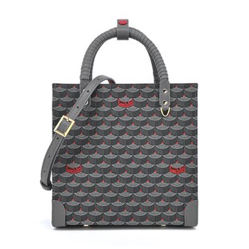 Faure Le PageTake It Easy 19 兔年限定龍鱗紋手提/斜背紙袋包-小/灰紅