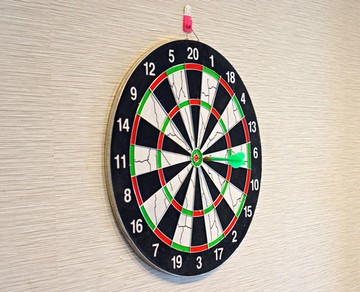 17”飛鏢盤組 (含6支飛鏢)