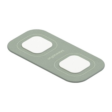 MewooFun 喵乎汪也 萌爪錄音按鈕器防滑墊  24 x 12cm  綠色 + 白色  2個