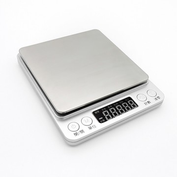 繁體中文 3000g  usb不鏽鋼電子秤  料理秤 廚房秤