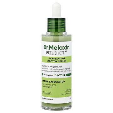 Dr.Melaxin, Peel Shot, Exfoliating Cactox Serum, For All Skin Types, 2.7 fl oz (80 ml)