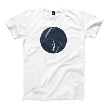 塔 - 白 - 中性版T恤