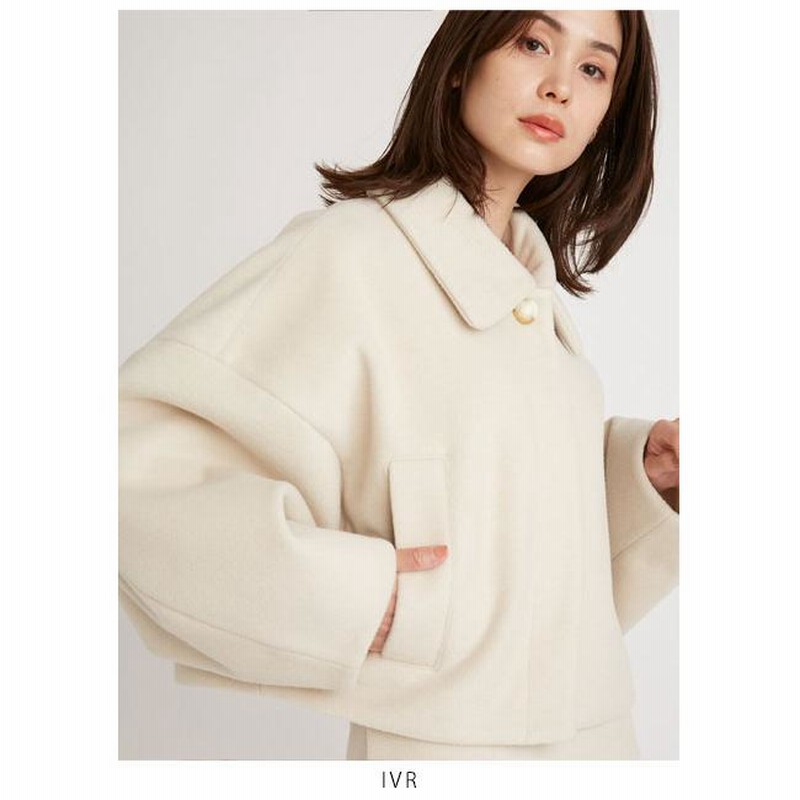 70％OFF】 22AW SNIDEL スナイデル ショートコート オーバーサイズ