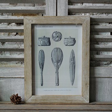 易統家居玻璃裝飾掛畫復古剪刀首飾盒合集圣誕壁掛裝飾多款可選1入