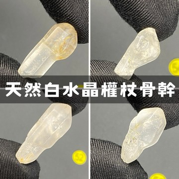 【晶星】天然白水晶權杖骨幹 原礦 礦石 水晶 天然水晶 白水晶 白水晶骨幹 骨幹原礦 骨幹權杖 淨化 消磁 避邪 開運