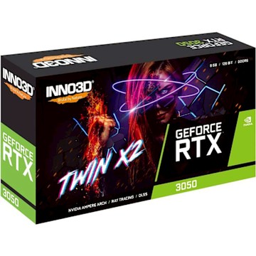 INNO3D 映眾 RTX 3050 8GB GDDR6 TWIN X2 顯示卡