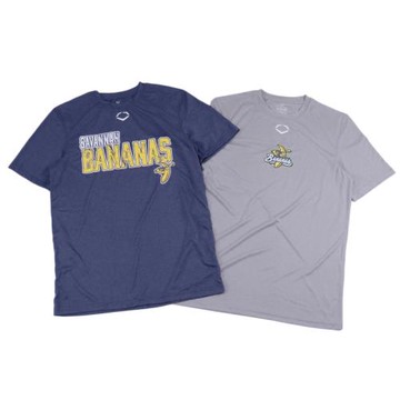 周邊印花圓領短袖寬松速干美職棒