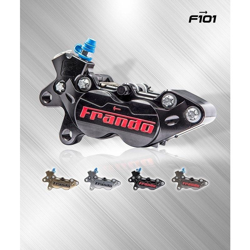 在庫限り Frando フランド F101Racing 4POT CNC削り出し鍛造キャリパー 40mmピッチ | LINEブランドカタログ