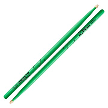 小叮噹的店 ZILDJIAN Z5AACDGG 5A 綠色鼓棒 山胡桃木