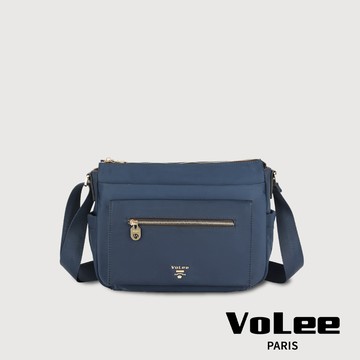 【VOLEE】尼龍斜背包-藍色/VO201-45-BL