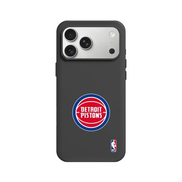 iPhone 17 Pro Max SolidX 黑 - NBA - Logo-底特律活塞 Detroit Pistons