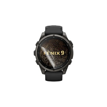 o-one ｜小螢膜+｜Garmin fenix 9 51mm 手錶保護貼 旗艦升級版 輕薄耐擊 表層抗汙抗指紋(2入)