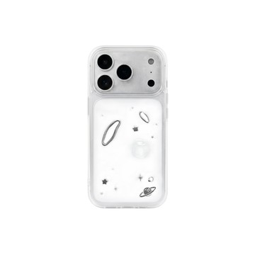 【Pure Clear】宇宙星辰 滴膠全包防摔iPhone 手機殼