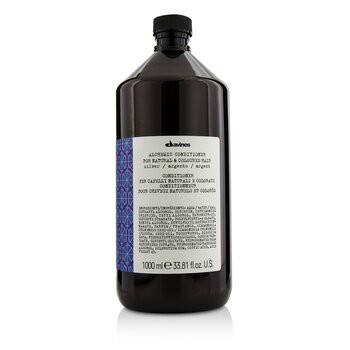Davines 特芬莉(達芬尼斯) 彩鍊金師系列 鍊金秘銀輕髮膜(白灰色調、冷色調之髮色適用)) Alchemic Conditioner 1000ml/33.81oz-金/銀髮潤髮乳