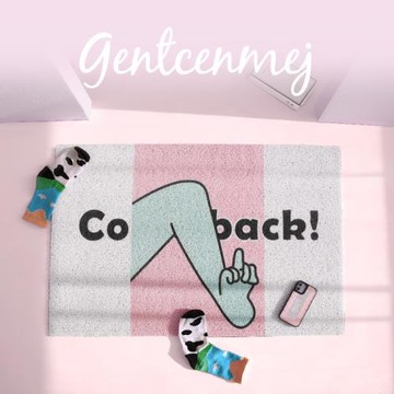 卡通入戶門口地墊家用玄關入戶門門墊個性pvc絲圈除塵腳墊防滑墊