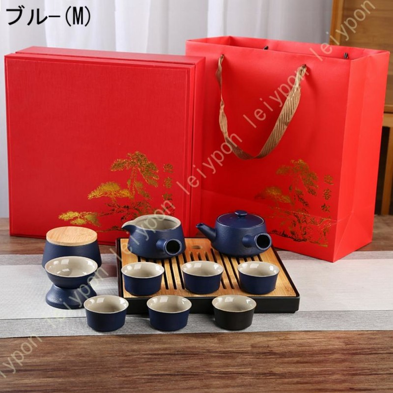 急須&湯呑み5個セット　柄凹凸　可愛い