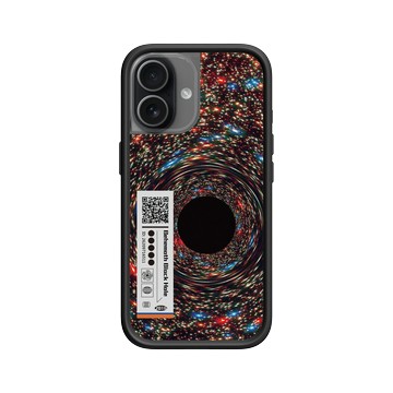 iPhone 17 Mod NX -邊框背蓋組合 (相機按鈕) 黑 - NASA - Behemoth Black Hole Found In An Unlikely Place - QR Code Edition