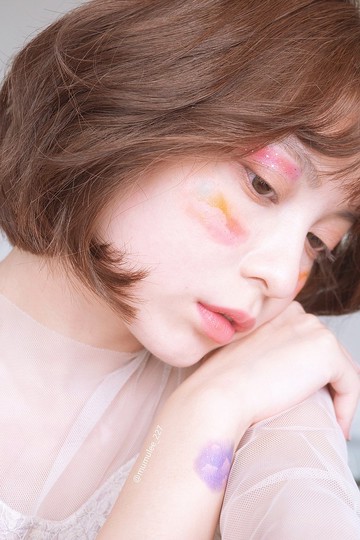 雲朵腮紅-2入紋身貼紙 原創手繪設計