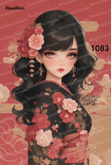 1083 原創貼紙 原創人物貼紙 貼紙 RimaRima