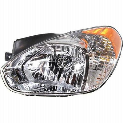 HEADLIGHTSDEPOTクロームハウジングハロゲンヘッドライト現代