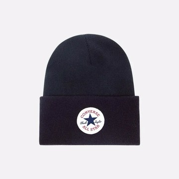 CONVERSE COLOR BLOCK BEANIE BLACK/TOTAL ECLIPSE 保暖帽-10027240-A02